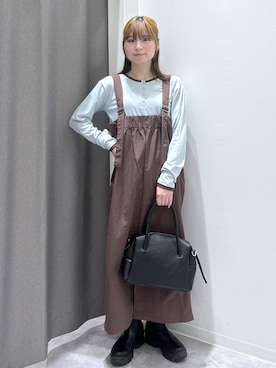 「アイテム（シュシュ）」を使った、takiさん（レディース・158cm・20代）の秋コーディネート