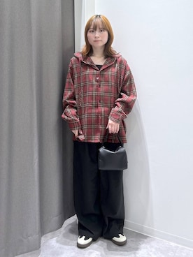 「アイテム（デジタル腕時計）」を使った、takiさん（レディース・158cm）の秋コーディネート