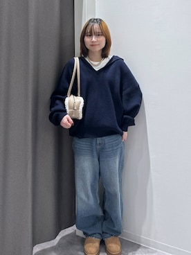 「アイテム（デジタル腕時計）」を使った、takiさん（レディース・158cm）の秋コーディネート