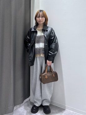 「アイテム（腕時計）」を使った、takiさん（レディース・158cm）の秋コーディネート