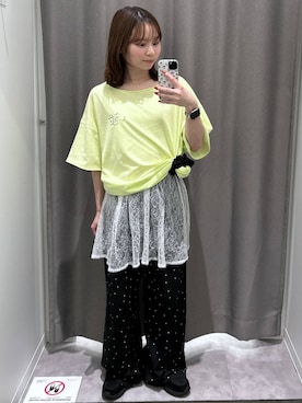 「zandy（ズィーアンドワイ）のアイテム」を使った、takiさん（レディース・158cm）の春コーディネート