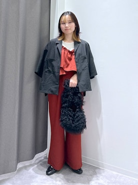 「アイテム（つなぎ/オールインワン）」を使った、takiさん（レディース・158cm・20代）の夏コーディネート