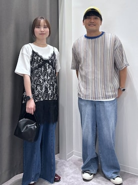 「zandy（ズィーアンドワイ）のアイテム」を使った、takiさん（レディース・158cm）の春コーディネート