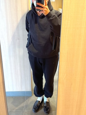 「LOS ANGELES APPAREL（ロサンゼルスアパレル）のアイテム（パーカー）」を使った、たいさん（メンズ・167cm）の春コーディネート