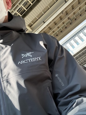 「ARC'TERYX（アークテリクス）のアイテム（ナイロンジャケット）」を使った、たいさん（メンズ・167cm）の冬コーディネート