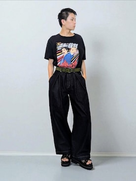 「メンズライクコーデ」｜RUI3さん（メンズ・167cm）の夏コーディネート