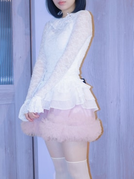 「アイテム（スカート）」を使った、seii00さん（レディース・160cm）の夏コーディネート