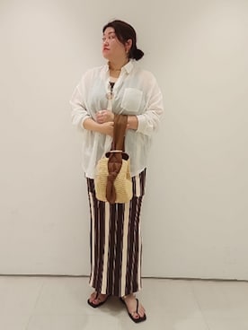 kanegaeさん（レディース・158cm）の夏コーディネート