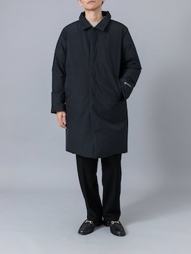 「+phenix（プラスフェニックス）のアイテム」を使った、カワバタさん（メンズ・185cm）の秋コーディネート