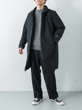 「アイテム（その他アウター）」を使った、カワバタさん（メンズ・185cm）の冬コーディネート