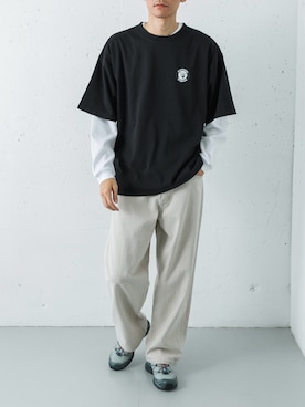 カワバタさん（メンズ・185cm）の冬コーディネート