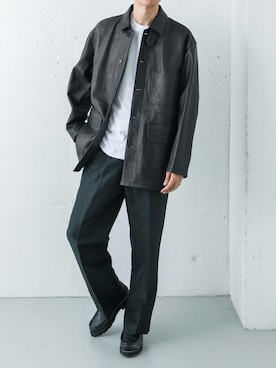 カワバタさん（メンズ・185cm）の秋コーディネート