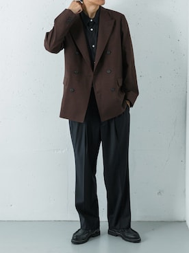 カワバタさん（メンズ・185cm）の秋コーディネート