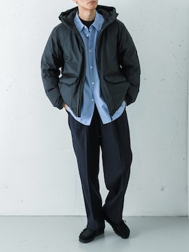 「アイテム（その他シューズ）」を使った、カワバタさん（メンズ・185cm）の秋コーディネート