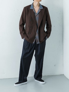 カワバタさん（メンズ・185cm）の秋コーディネート