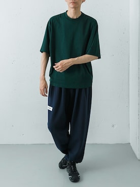 「SALOMON（サロモン）のSALOMON　XA PRO 3D GTX（スニーカー、ブラック系）」を使った、カワバタさん（メンズ・185cm）の春コーディネート