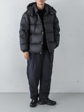 「アイテム（ジャケット/アウター）」を使った、カワバタさん（メンズ・185cm）の冬コーディネート