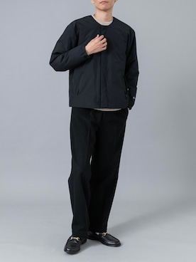 「+phenix（プラスフェニックス）のアイテム」を使った、カワバタさん（メンズ・185cm）の秋コーディネート