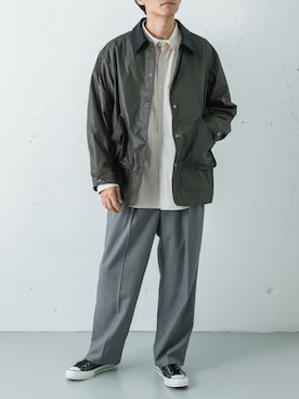 カワバタさん（メンズ・185cm）の冬コーディネート