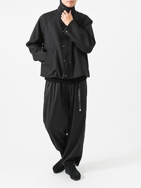 「URBAN RESEARCH（アーバンリサーチ）のClarks　WallabeeGTX（その他シューズ、ブラック系）」を使った、カワバタさん（メンズ・185cm）の秋コーディネート