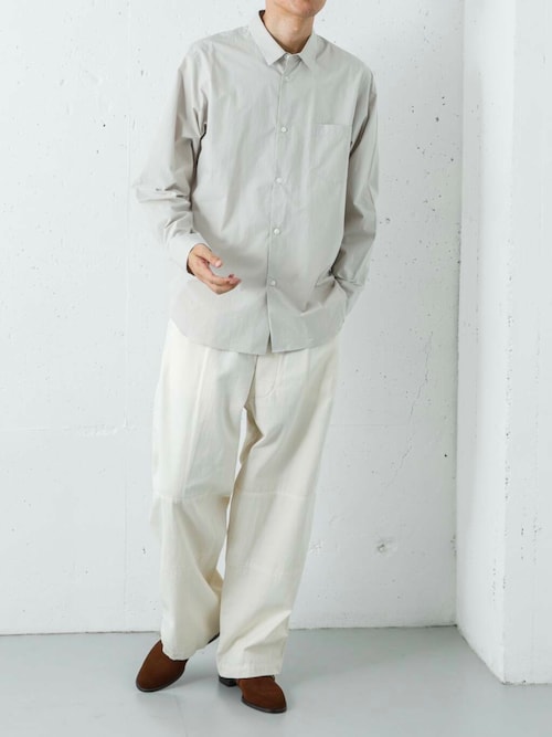 ATON SUVIN BROAD STANDARD SHIRTS（シャツ/ブラウス）｜ATON