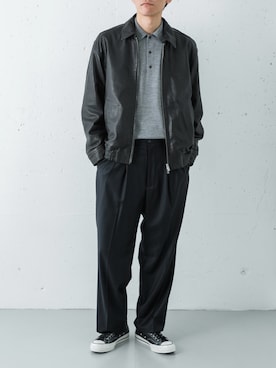 カワバタさん（メンズ・185cm）の冬コーディネート