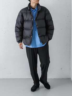 「アイテム（その他シューズ）」を使った、カワバタさん（メンズ・185cm）の冬コーディネート