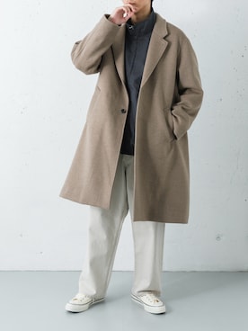 カワバタさん（メンズ・185cm）の冬コーディネート