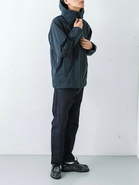 「アイテム（トップス）」を使った、カワバタさん（メンズ・185cm）の夏コーディネート