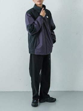 「SALOMON（サロモン）のアイテム」を使った、カワバタさん（メンズ・185cm）の春コーディネート