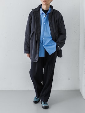 「冬コーデ」｜カワバタさん（メンズ・185cm）の冬コーディネート