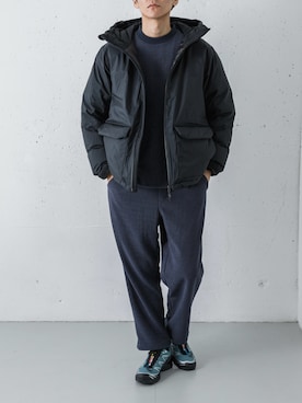 「アイテム（その他トップス）」を使った、カワバタさん（メンズ・185cm）の冬コーディネート