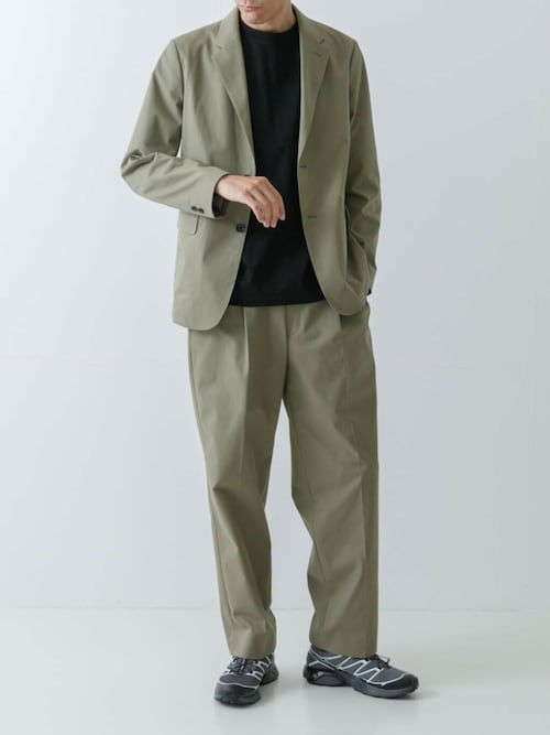 『セットアップ対応』『マシンウォッシャブル』CLEAN DYE TWILL JACKET