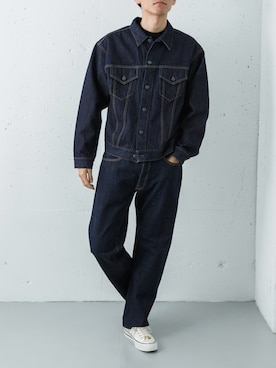 カワバタさん（メンズ・185cm）の冬コーディネート