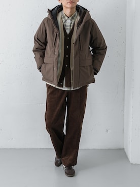 「アイテム（シューズ）」を使った、カワバタさん（メンズ・185cm）の冬コーディネート