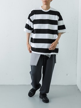 カワバタさん(メンズ・185cm)の夏コーディネート