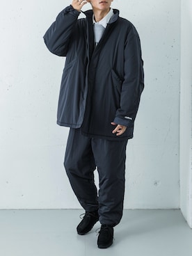 「アイテム（その他アウター）」を使った、カワバタさん（メンズ・185cm）の秋コーディネート