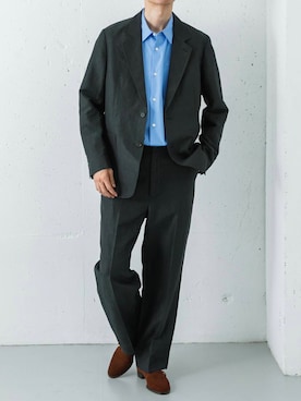 「アイテム（その他アウター）」を使った、カワバタさん（メンズ・185cm）の夏コーディネート