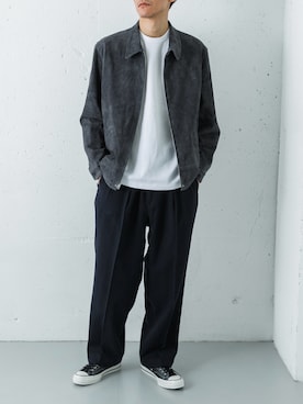 カワバタさん（メンズ・185cm）の冬コーディネート