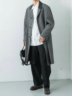 「URBAN RESEARCH（アーバンリサーチ）のPARABOOT　CHAMBORD（ドレスシューズ）」を使った、カワバタさん（メンズ・185cm）の夏コーディネート