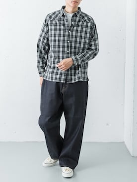 カワバタさん(メンズ・185cm)の春コーディネート