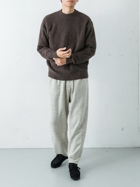 「アイテム（その他シューズ）」を使った、カワバタさん（メンズ・185cm）の秋コーディネート