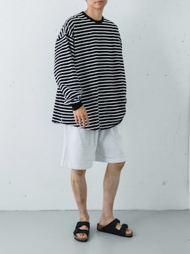 カワバタさん(メンズ・185cm)の夏コーディネート