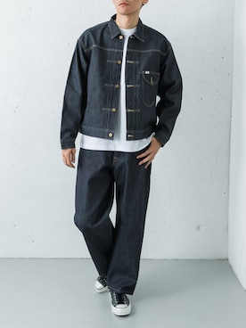 カワバタさん（メンズ・185cm）の冬コーディネート