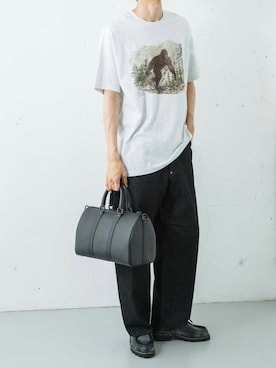 「URBAN RESEARCH（アーバンリサーチ）のPARABOOT　MICHAEL（ドレスシューズ）」を使った、カワバタさん（メンズ・185cm）の夏コーディネート