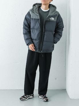 「冬の注目アウター」｜カワバタさん（メンズ・185cm）の秋コーディネート