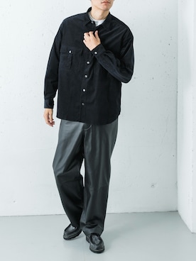 「URBAN RESEARCH（アーバンリサーチ）のアイテム」を使った、カワバタさん（メンズ・185cm）の秋コーディネート