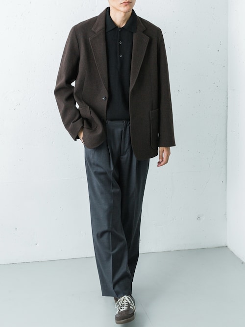 セール】new basic VINTAGE WOOL TWEED JACKET（その他アウター