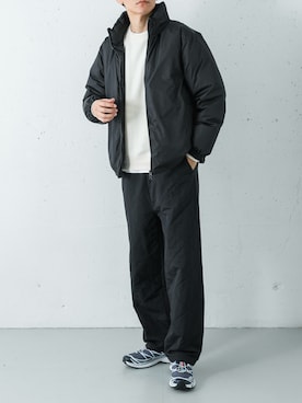 「アイテム（その他アウター）」を使った、カワバタさん（メンズ・185cm）の冬コーディネート