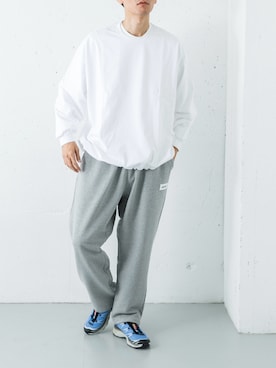 「アイテム（シューズ）」を使った、カワバタさん（メンズ・185cm）の秋コーディネート